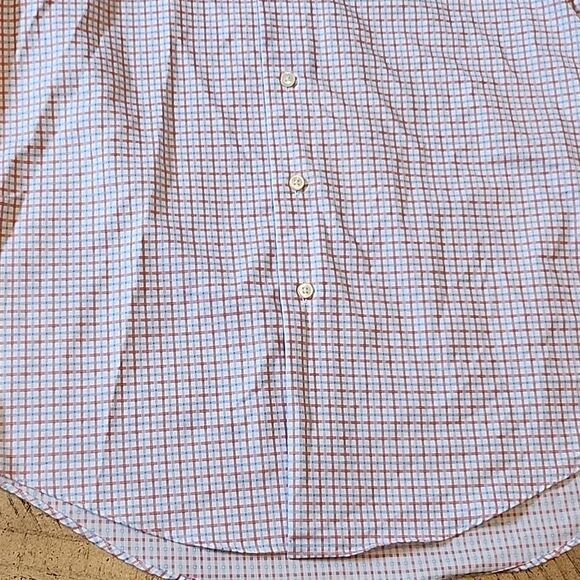 Mens non-iron dress shirt size L Egara - Picture 7 of 9